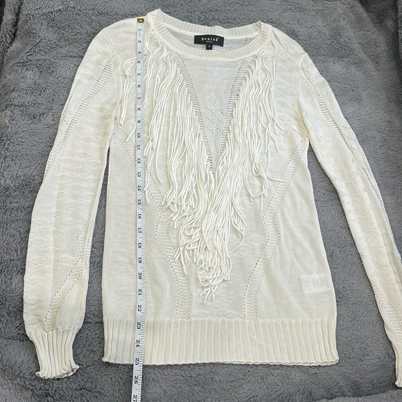 Beulah Style Women’s  Fringe Sweater Size Small - Picture 6 of 6